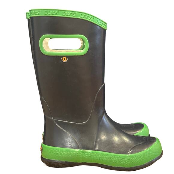 Bogs Rain Boot Sz 12 Blue Kids' Lightweight Waterproof Boots - Picture 1 of 6